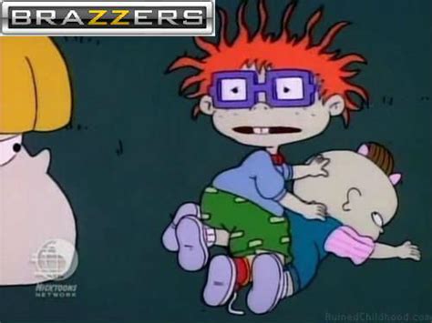 Especially in Chuckies pants A game of hide and seek turns sexy and weird when the gang of diapered adults finds a bottle of Stus boner pills. . Porn rugrats